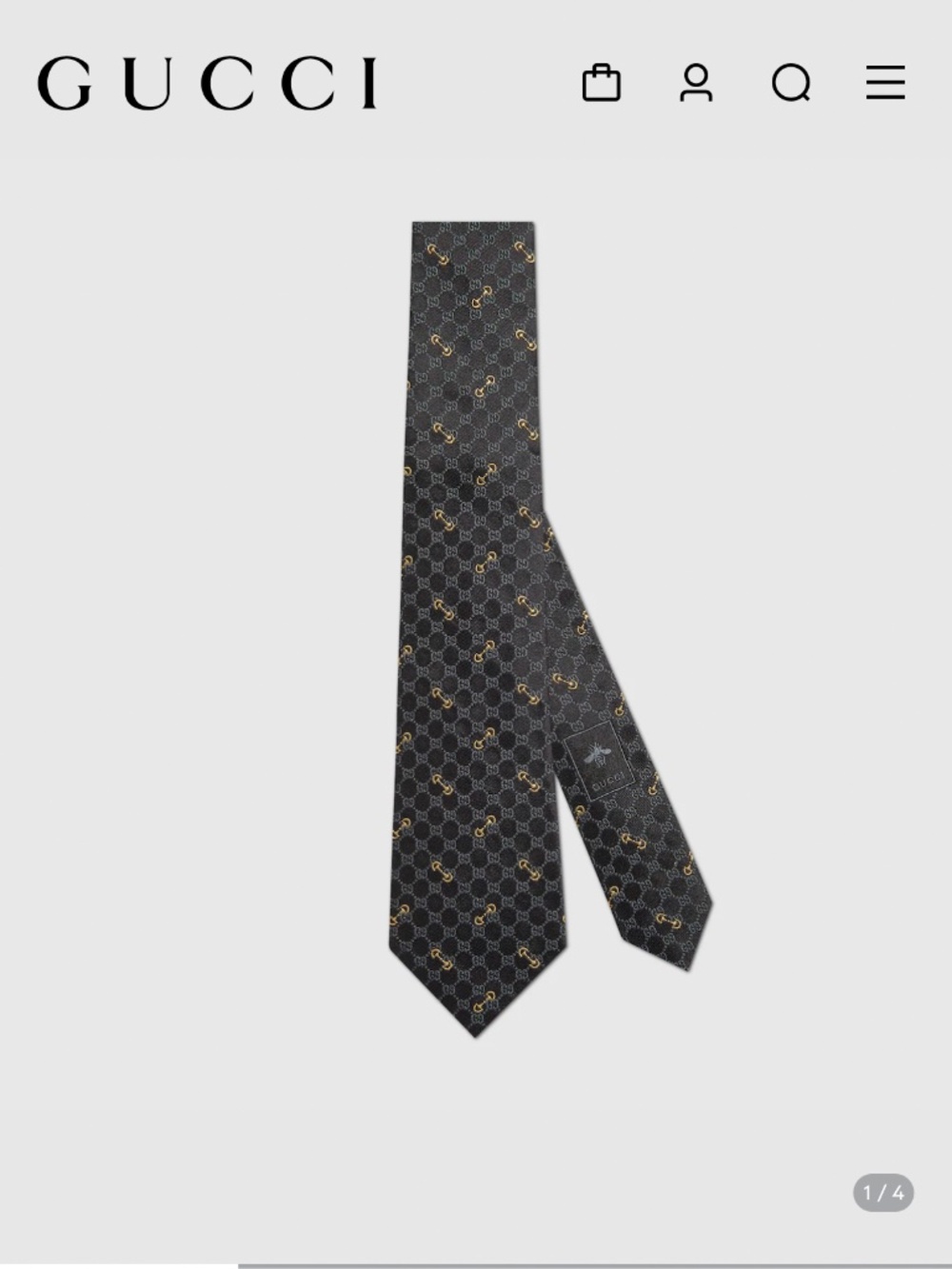 Gucci Silk Tie